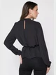 Блуза с объемными рукавами и высоким вырезом Vero Moda 10227783 S (99139S) Черный - изображение 2