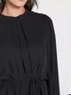 Блуза с объемными рукавами и высоким вырезом Vero Moda 10227783 S (99139S) Черный - изображение 4