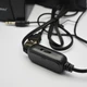 Светодиодный мультимедийный динамик Hotmai A13 USB 2.0+3.5mm динамик для Ноутбуков, Мобильных ПК Black - изображение 4