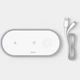 Беспроводное зарядное устройство 3-в-1 Qi HOCO CW24 15W White - изображение 2