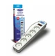 Сетевой фильтр-удлинитель 10А 1.8м SVITTEX 220V - изображение 1