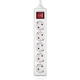 Мережевий фільтр живлення REAL-EL RS-Protect M 5m, white (EL122300029) - зображення 8