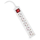 Мережевий фільтр живлення REAL-EL RS-Protect M 5m, white (EL122300029) - зображення 9