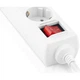 Сетевой фильтр питания REAL-EL RS-6 Protect M 3m, white (EL122300033) - изображение 5