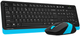 Комплект A4Tech FG1010S Wireless Blue (FG1010S Blue) - изображение 3