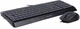 Клавіатура+миша A4Tech F1512 Black USB - изображение 2