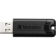 USB флеш накопитель Verbatim 16GB PinStripe Black USB 3.2 (49316) - изображение 2