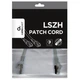 Патч-корд 15м S/FTP Cat 6A CU LSZH grey Cablexpert (PP6A-LSZHCU-15M) - изображение 4
