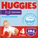 Підгузки Huggies Little Movers/Pants 4 M-Pack 9-14 кг для хлопчиків 104 шт (5029054568088) - зображення 1