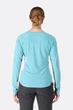 Лонгслив женский Rab Lateral LS Tee Womens 10 Сірий-Бірюзовий - изображение 6