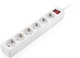 Сетевой фильтр-удлинитель Real-El RS-6 Protect M 1.8 м White (EL122300032) - изображение 6