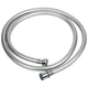 Шланг для душа AQUATICA 1/2" PVC 3-х слойный с подшипником серебрист (XB-0173) - изображение 1