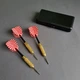 Набор классических профессиональных проволочек для дартса игры с латуни Baili 3 шт вес 18 грамм Красные (3218B) - изображение 1