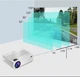 Проектор LedProjector E600 (sync version) Full HD LED з акумулятором - зображення 9