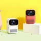 Мультимедійний портативний Android HD LED проектор для домашнього кінотеатру з WiFi, Bluetooth, динаміком та акумулятором Xiaomi Xming Q1 Red 110x140x150 мм - зображення 2