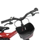 Детский двухколесный магниевый велосипед с корзинкой 14 дюймов Hunter WLN1450D-3N красный - изображение 3