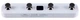 Бездротовий футконтроллер для гітари GTRS MOOER GWF4 Wireless Footswitch (White) - зображення 5