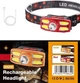 Налобный LED фонарь Headlight HX-209 XPE+COB акумуляторний универсальный - изображение 7