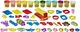 Игровой набор пластилина Play-Doh Creations Fun Factory 12 баночки 1 кг. (F1173) - изображение 1