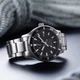 Чоловічий наручний годинник із сапфіровим склом Orient RE-AU0301B00B Срібло - зображення 1