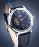 Мужские часы с темно-синим кожаным ремнем Orient RA-AG0005L10B Серебро\Синий - изображение 1