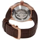 Чоловічий годинник-скелетон Orient RE-AT0103Y00B Золото\Коричневий - зображення 10