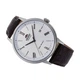 Мужские часы с прочным ремешком Orient RA-AC0J06S10B Серебро\Коричневый - изображение 8