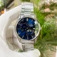 Мужские часы Orient RA-AK0308L10B Серебро\Синий аналоговые - изображение 6
