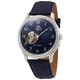 Мужские часы с кожаным ремешком Orient RA-AG0015L10B Серебро\Синий - изображение 1