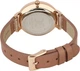 Женские часы DANIEL KLEIN DK12181-5 Серебристые с коричневым кожаным ремешком - изображение 3