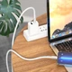 Кабель Hoco X85 Type-C - Lightning Белый - изображение 4