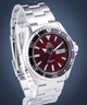 Мужские часы Orient RA-AA0003R19B Серебро\Бордовый дайверские - изображение 4