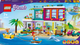 Zestaw klocków LEGO Friends Wakacyjny domek na plaży 686 elementów (41709) - obraz 1