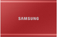 Dysk SSD Samsung Portable SSD T7 1TB USB 3.2 Type-C (MU-PC1T0R/WW) External Red - obraz 1