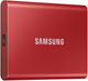 Samsung Portable SSD T7 2TB USB 3.2 Type-C (MU-PC2T0R/WW) External Red - зображення 2