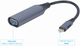 Cablexpert przejściówka z USB Type-C na VGA 0,15 m szara (A-USB3C-VGA-01) - obraz 3