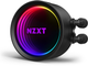 Chłodzenie wodne NZXT Kraken X63 RGB - 280 mm AIO Liquid Cooler with Aer RGB and RGB LED (RL-KRX63-R1) - obraz 5