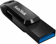 Pendrive SanDisk Ultra Dual Go Type-C 128GB USB 3.2 Black (SDDDC3-128G-G46) - obraz 3