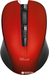 Mysz Trust Mydo Silent Wireless czerwona (TR21871) - obraz 1