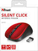 Mysz Trust Mydo Silent Wireless czerwona (TR21871) - obraz 5