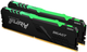 RAM Kingston Fury DDR4-2666 16384MB PC4-21300 (zestaw 2x8192) Bestia RGB Czarny (KF426C16BBAK2/16) - obraz 1