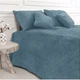Покрывало ТЕП Velour (Велюр) 150х210 Синее Ромб круглый - изображение 3