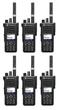 Комплект 6 шт Військова цифрова рація Motorola MOTOTRBO DP4800e VHF 136-174 МГц 5 Вт - зображення 1