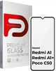 Захисне скло ArmorStandart Full Glue для смартфона Xiaomi Redmi A1/A1+/Poco C50 Black (ARM62819) - зображення 1