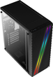 Obudowa Aerocool Streak RGB (Streak-A-BK-v1) Czarna - obraz 3