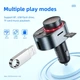 Автомобильный FM-трансмиттер модулятор Hoco E72 Alegria |2USB/1Type-C, 30W, QC/PD, TF, BT5.0| - изображение 10