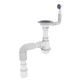 Сифон для кухонной мойки KRONOPLAST М-1055-Е/SM27010243 впуск 115 мм хром SM27010243 - изображение 1