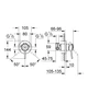 Cмеситель скрытого монтажа GROHE BauClassic 29048000 хром латунь 105x105мм CV034417 - изображение 2