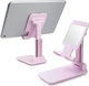 Универсальная настольная подставка - держатель для телефона Folding Desktop Phone Stand Розовая - изображение 3