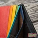 Жіночий шкіряний гаманець Dr.Bond Rainbow Edition з відділеннями для банкнот і карток PR-210302-34627 чорний - зображення 6